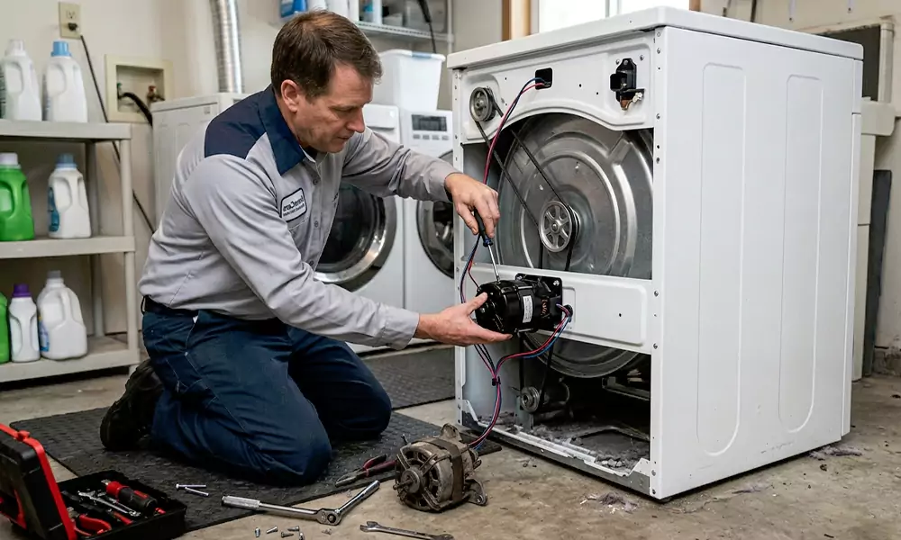 Dryer Motor Replacement in Framingham, MA
