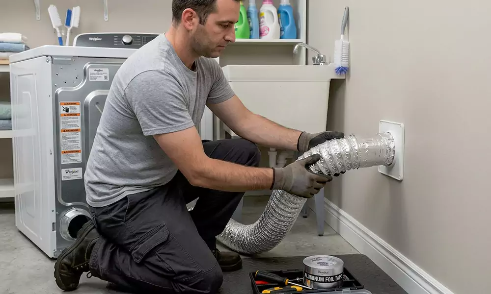 Dryer Vent Installation in Framingham, MA