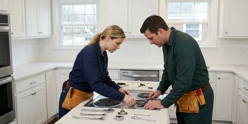 Stove Burner Replacement in Framingham, MA