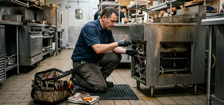 Industrial Fryer Thermostat Repair in Framingham