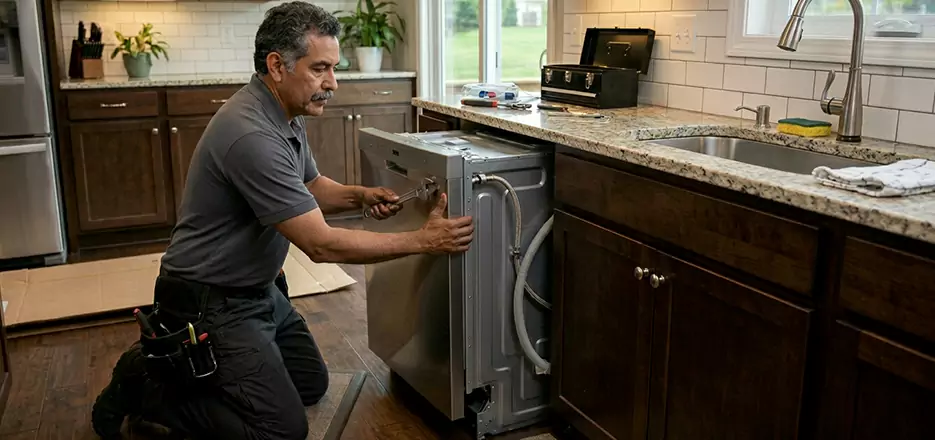 Same Day Dishwasher Installation in Framingham