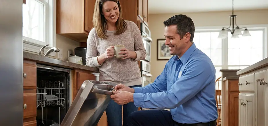 Dishwasher Latch Handle Replacement in Framingham