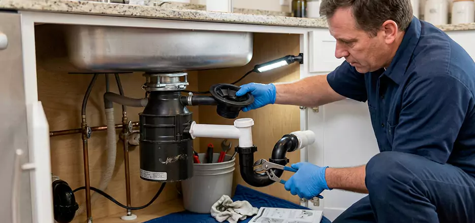 Garbage Disposal Splash Guard and Trap Installation in Framingham