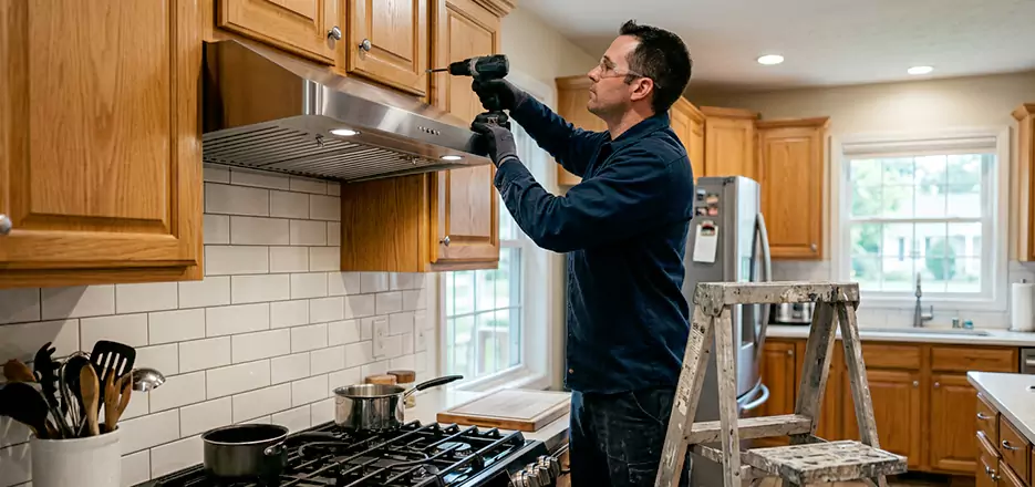 Wood Range Hood Installation Framingham